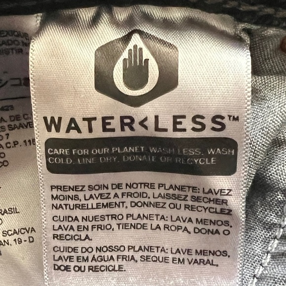 Levi's Wedgie Straight Fit Button Fly Jeans Black Size 29 EUC - Picture 7 of 10